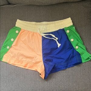 Colorblock free people Athletic Shorts
